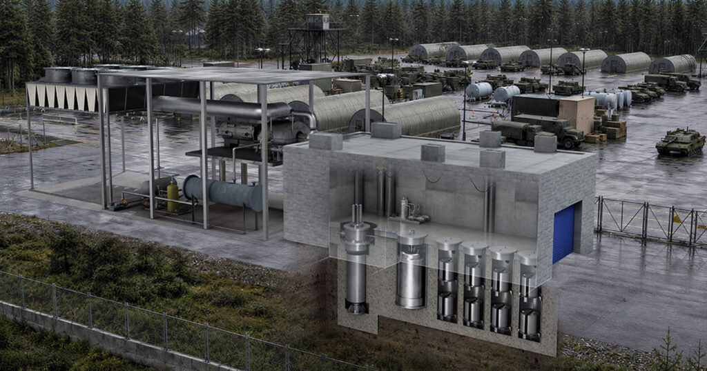 General Atomics Electromagnetic Systems modular microreactor