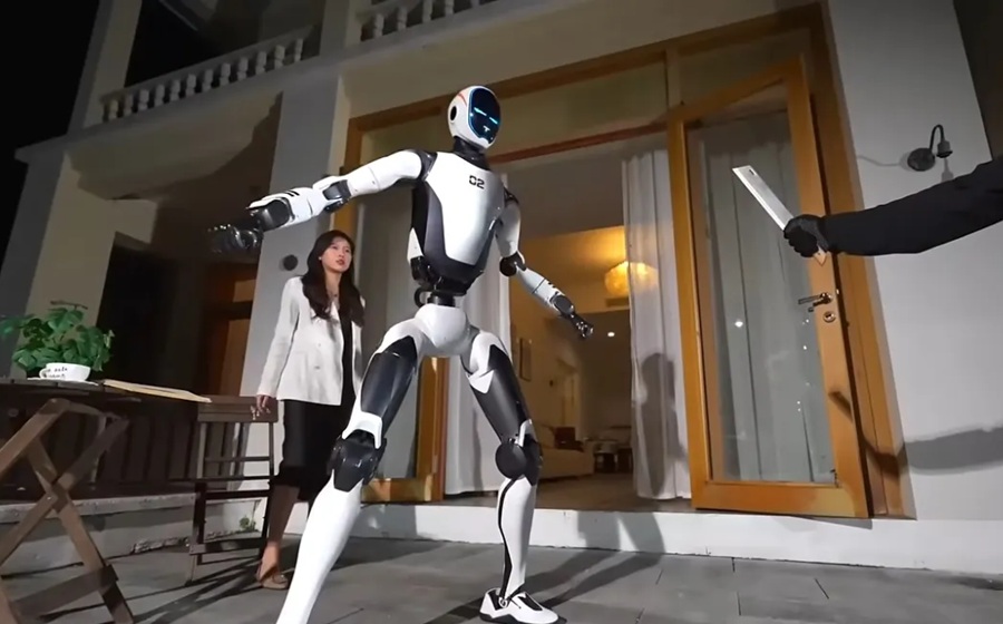 Unitree bodyguard robot